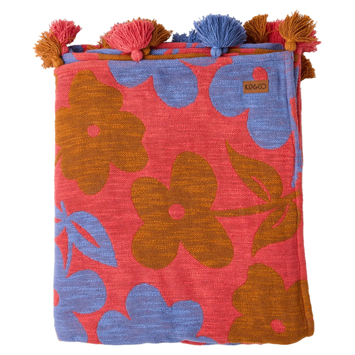 Kip & Co Flora Woven Throw