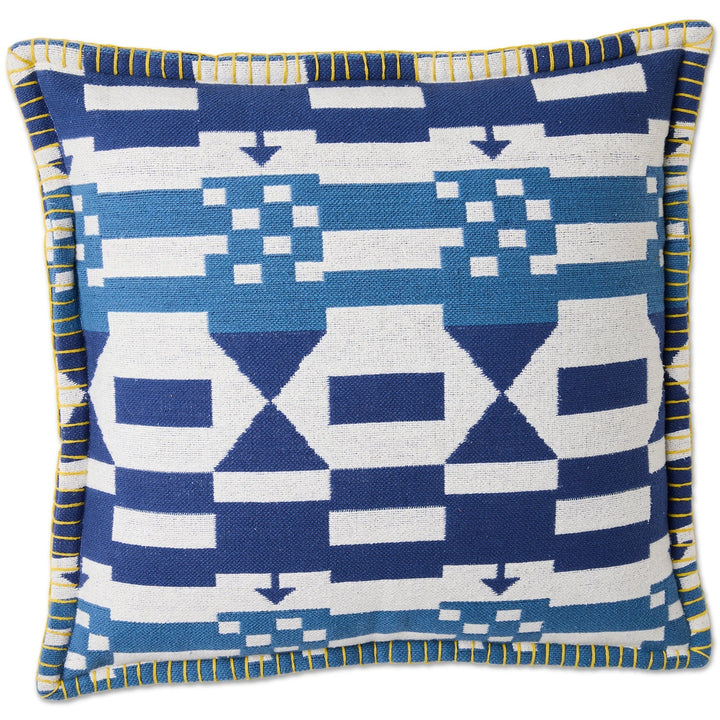 Kip & Co x Anna Spiro Tik Tak Woven Cushion