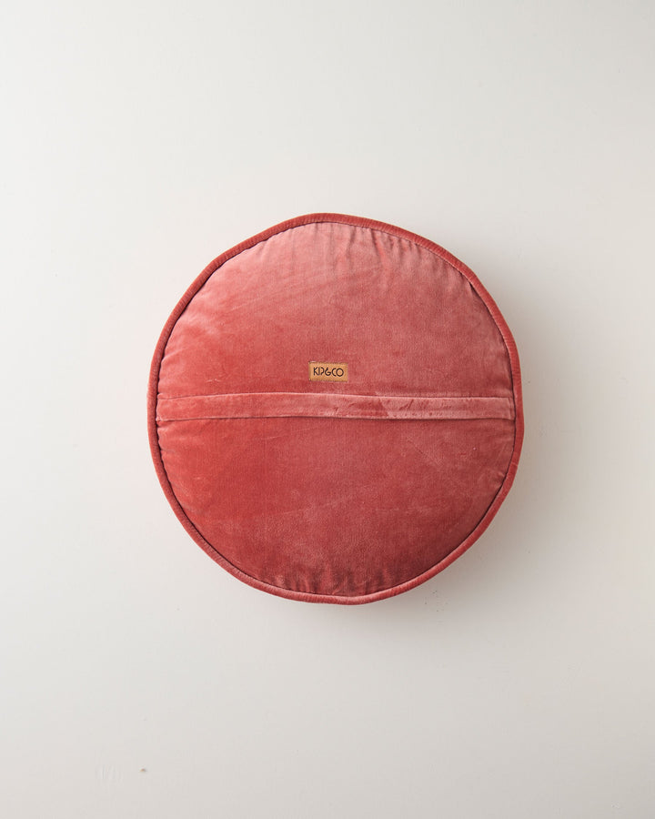Kip & Co Peach Pie Velvet Pea Cushion