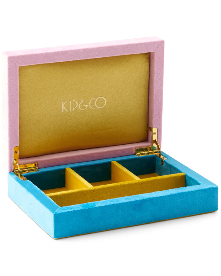 Kip & Co Precious Velvet Jewellery Box Small