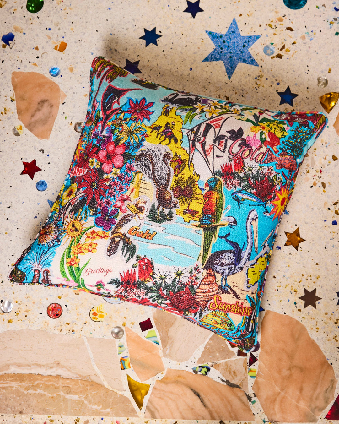 Kip & Co x Romance Was Born Ozzie Upholstery Cushion