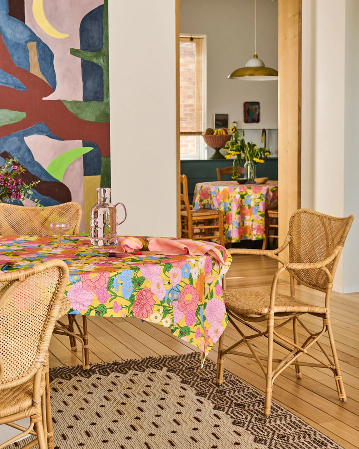 Kip & Co Follow The Sun Yellow Tablecloth