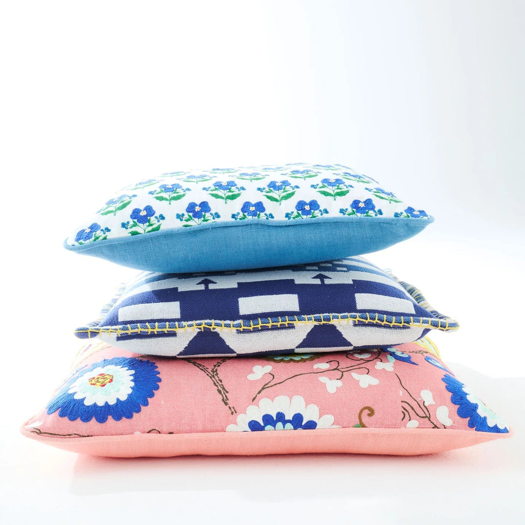 Kip & Co x Anna Spiro Tik Tak Woven Cushion