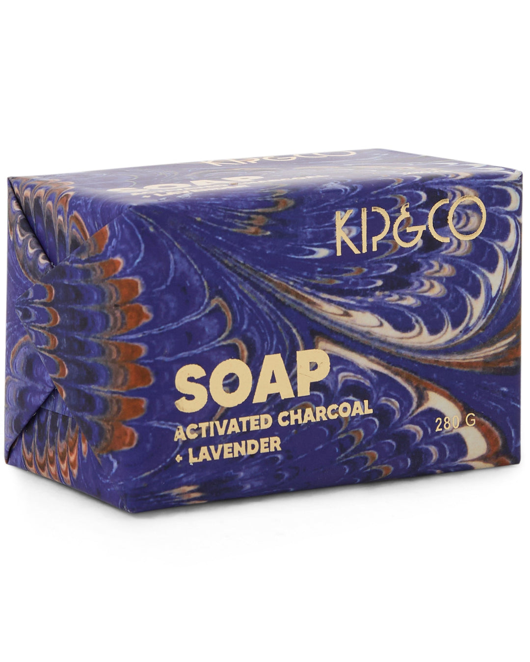 Kip & Co Activated Charcoal and Lavender Soap Bar