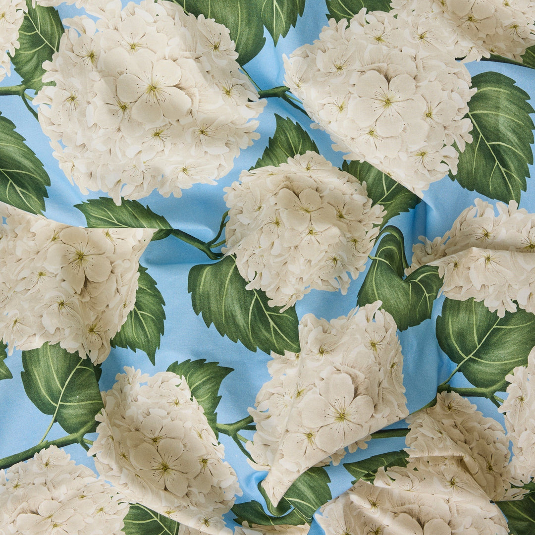 Kip & Co Hydrangea Blue Organic Cotton Quilt Cover