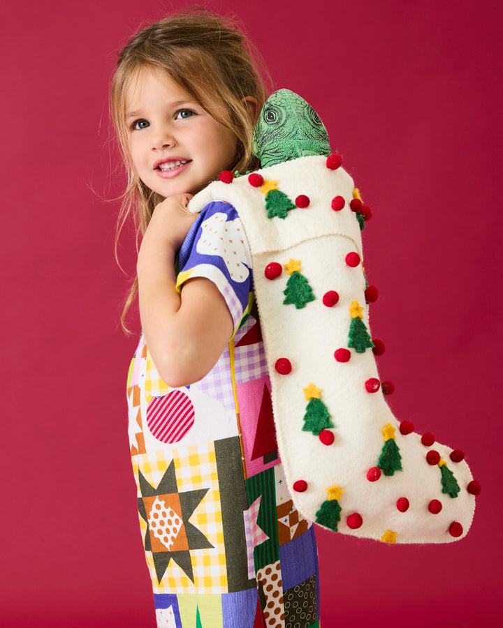 Kip & Co Under The Tree Felt Stocking