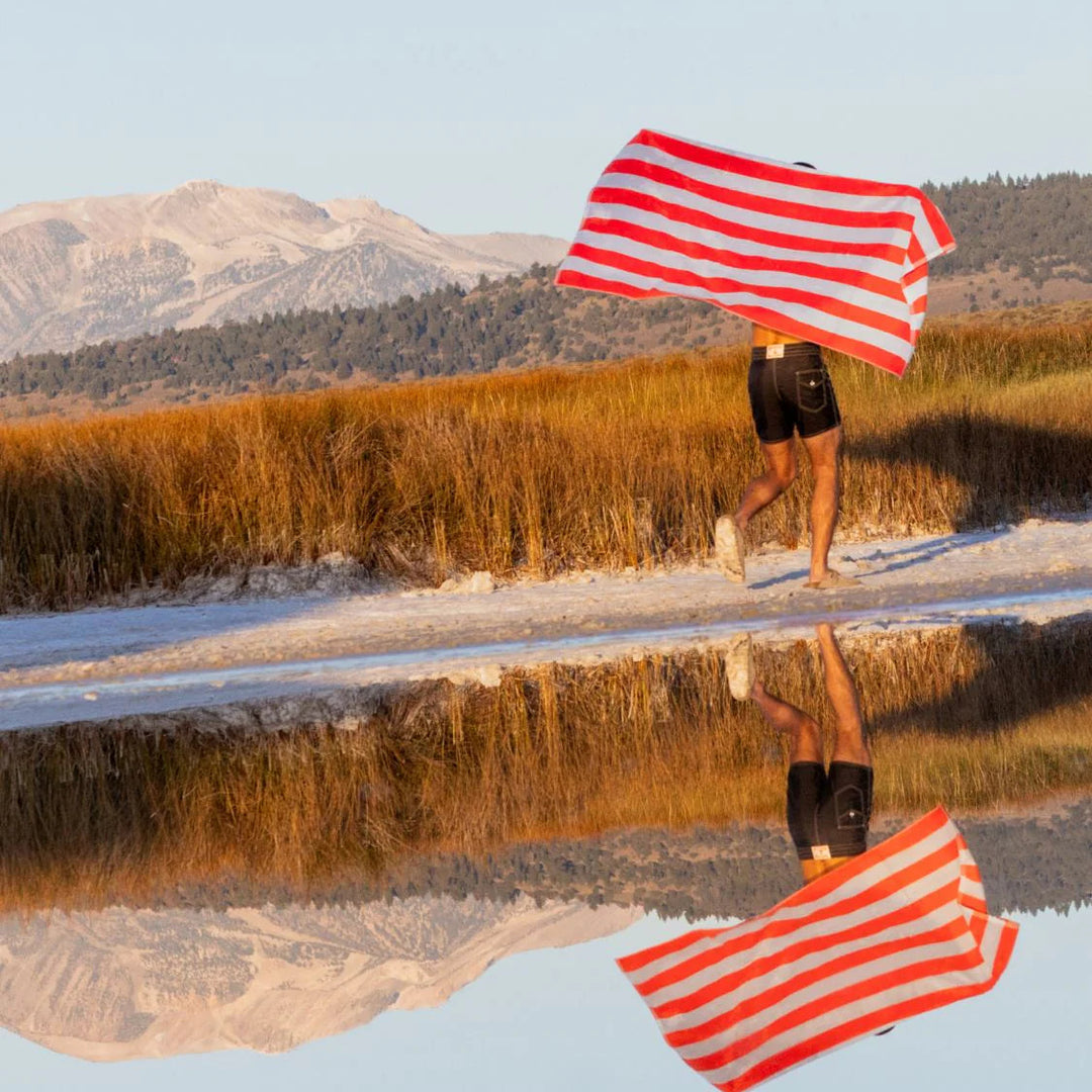 Hommey Beach Towel - Picnic Stripes