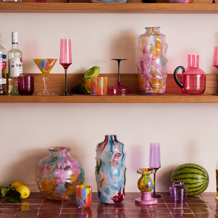 Kip & Co Swirl Sorbet Round Vase