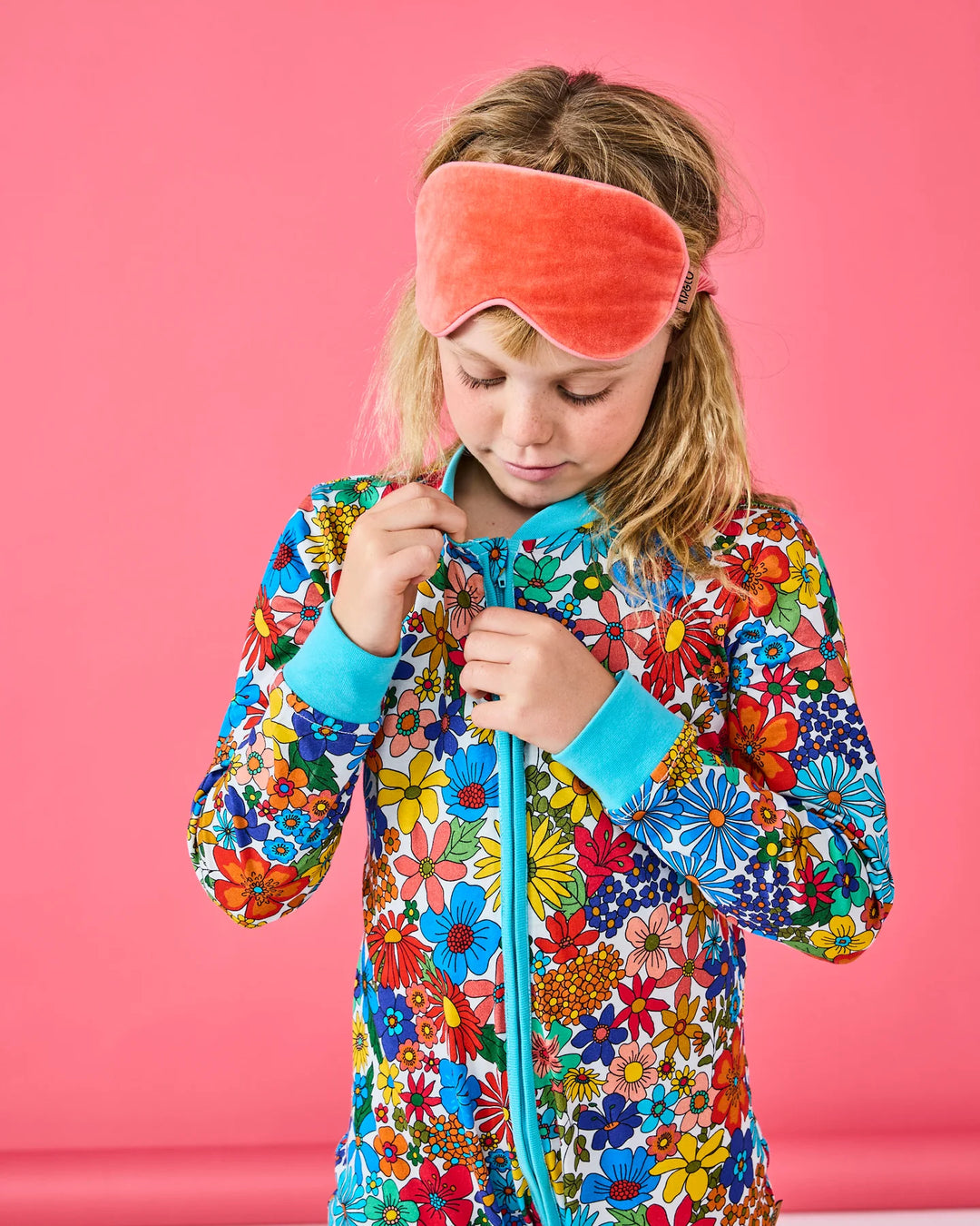 Kip & Co Poppy Queen Velvet Eye Mask
