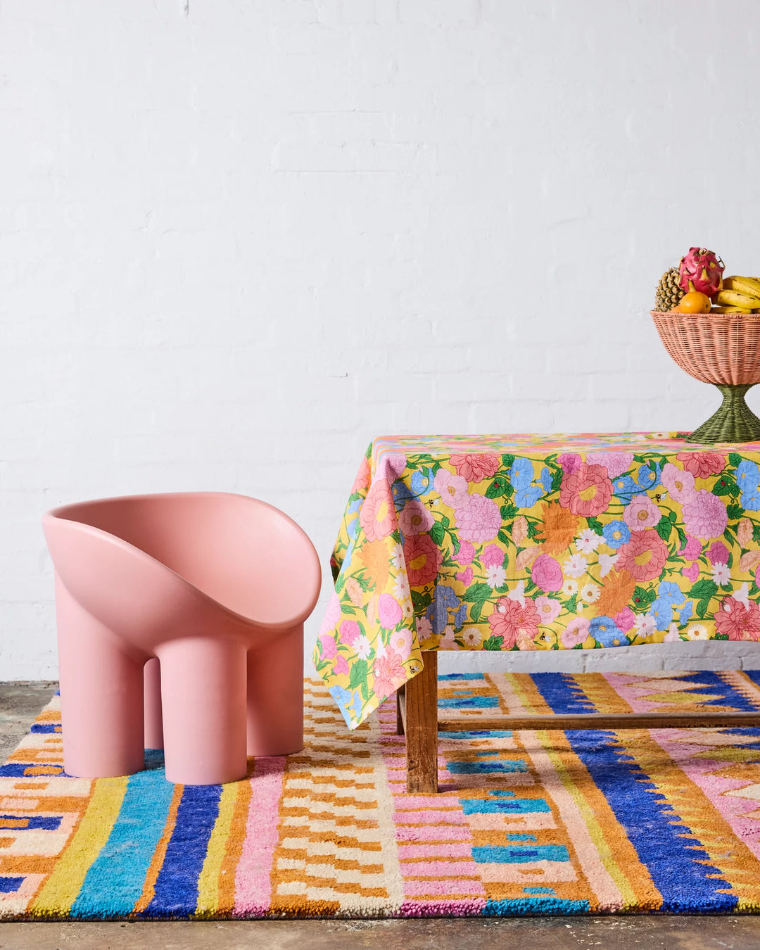 Kip & Co Follow The Sun Yellow Tablecloth