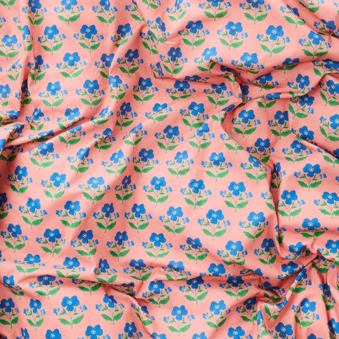 Kip & Co x Anna Spiro Indian Summer Rose Organic Cotton Fitted Sheet