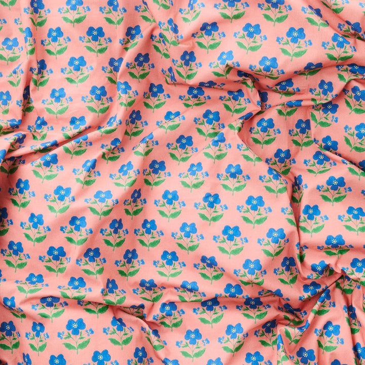 Kip & Co x Anna Spiro Indian Summer Rose Organic Cotton Fitted Sheet