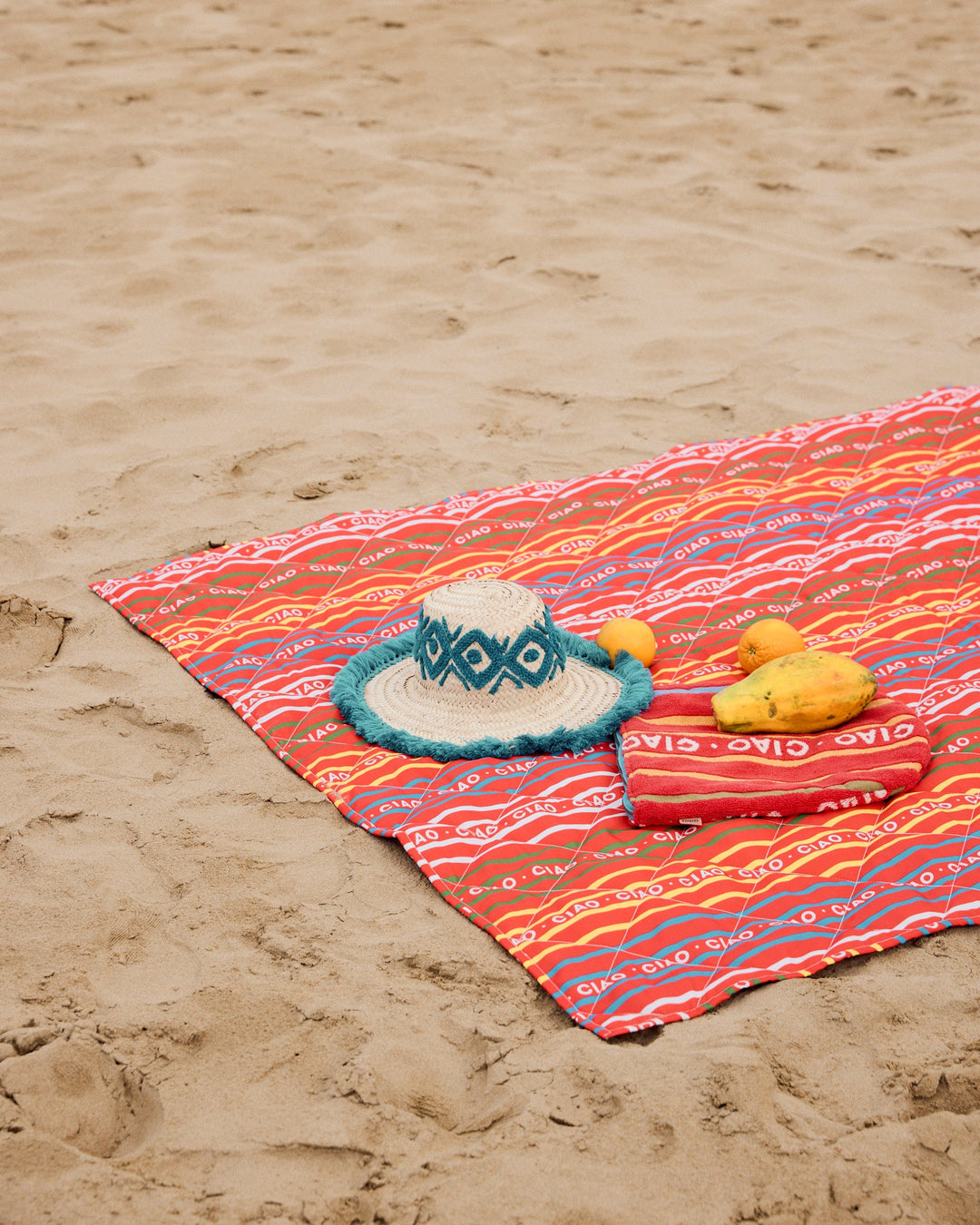 Kip & Co Ciao Stripe Picnic Mat