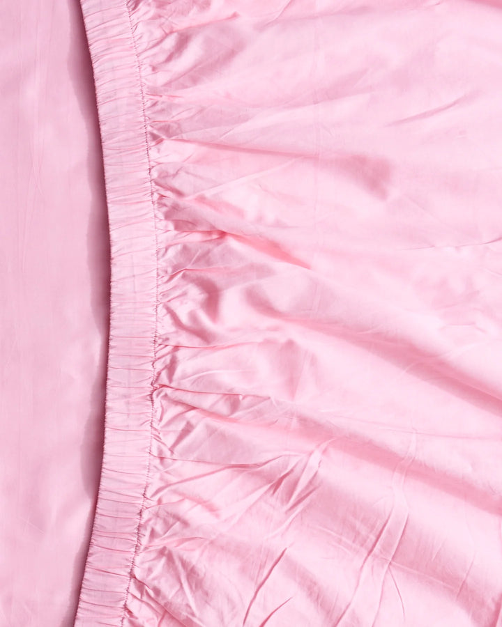 Kip & Co Glow In Marshmallow Bamboo Cotton Fitted Sheet