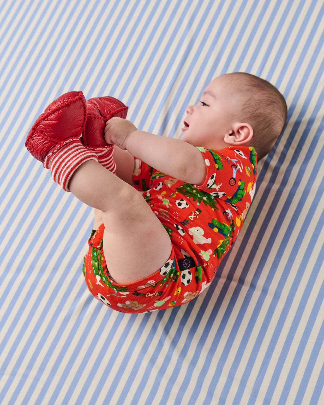 Kip & Co Santa's Little Helper Baby Booties