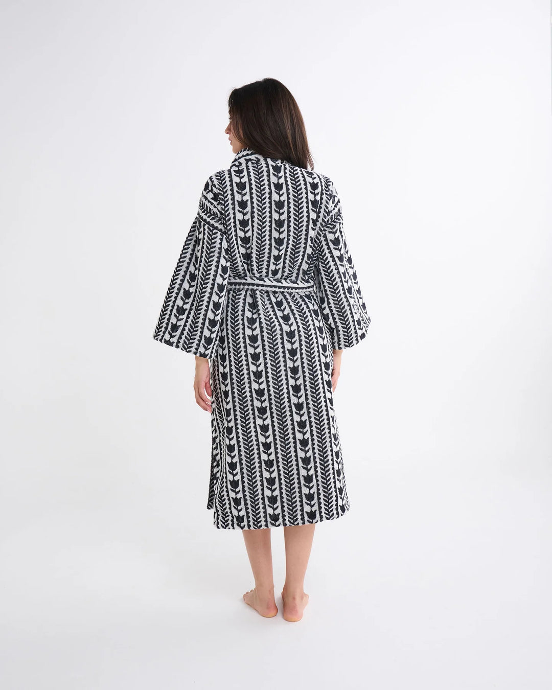 Kip & Co Flower Chain Terry Bath Robe
