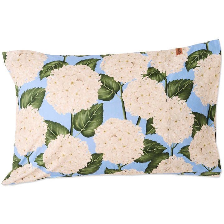 Kip & Co Hydrangea Blue Organic Cotton Pillowcases