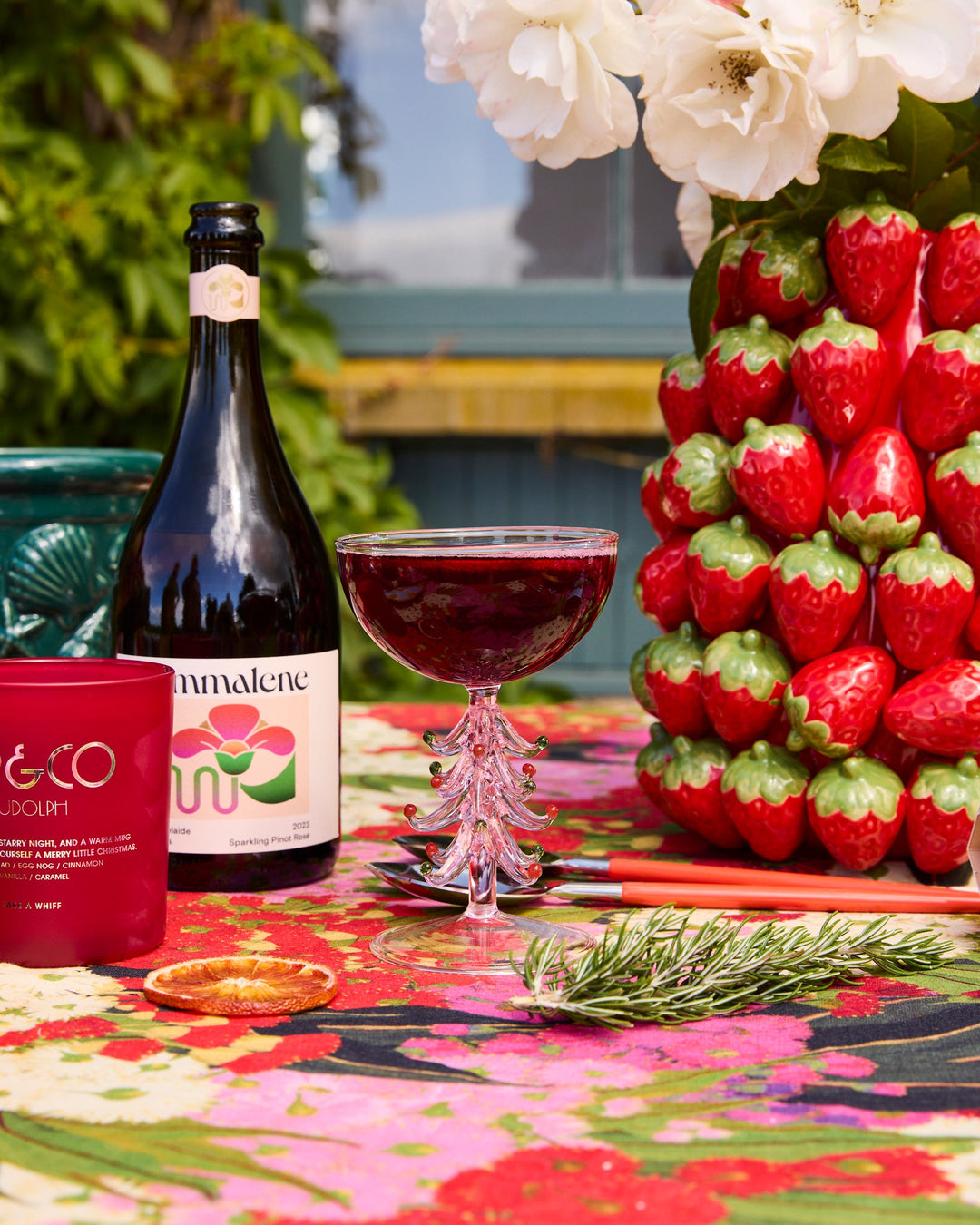 Kip & Co Strawberry Jam Vase