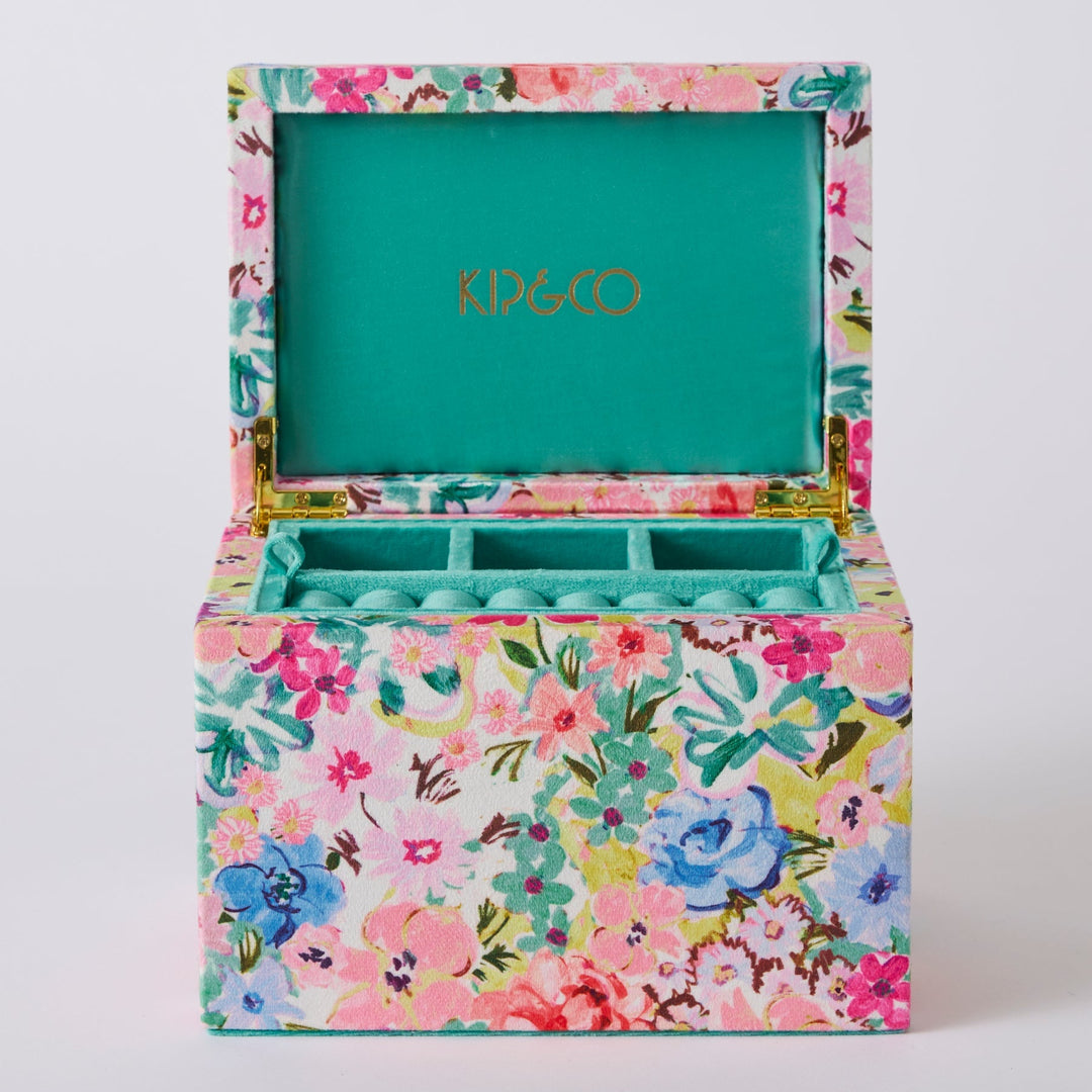 Kip & Co Alfresco Velvet Jewellery Box