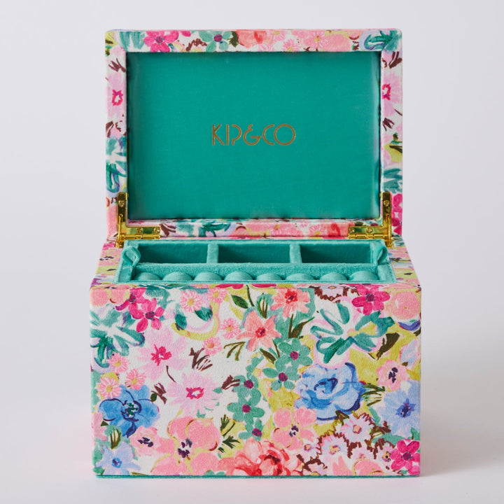 Kip & Co Alfresco Velvet Jewellery Box