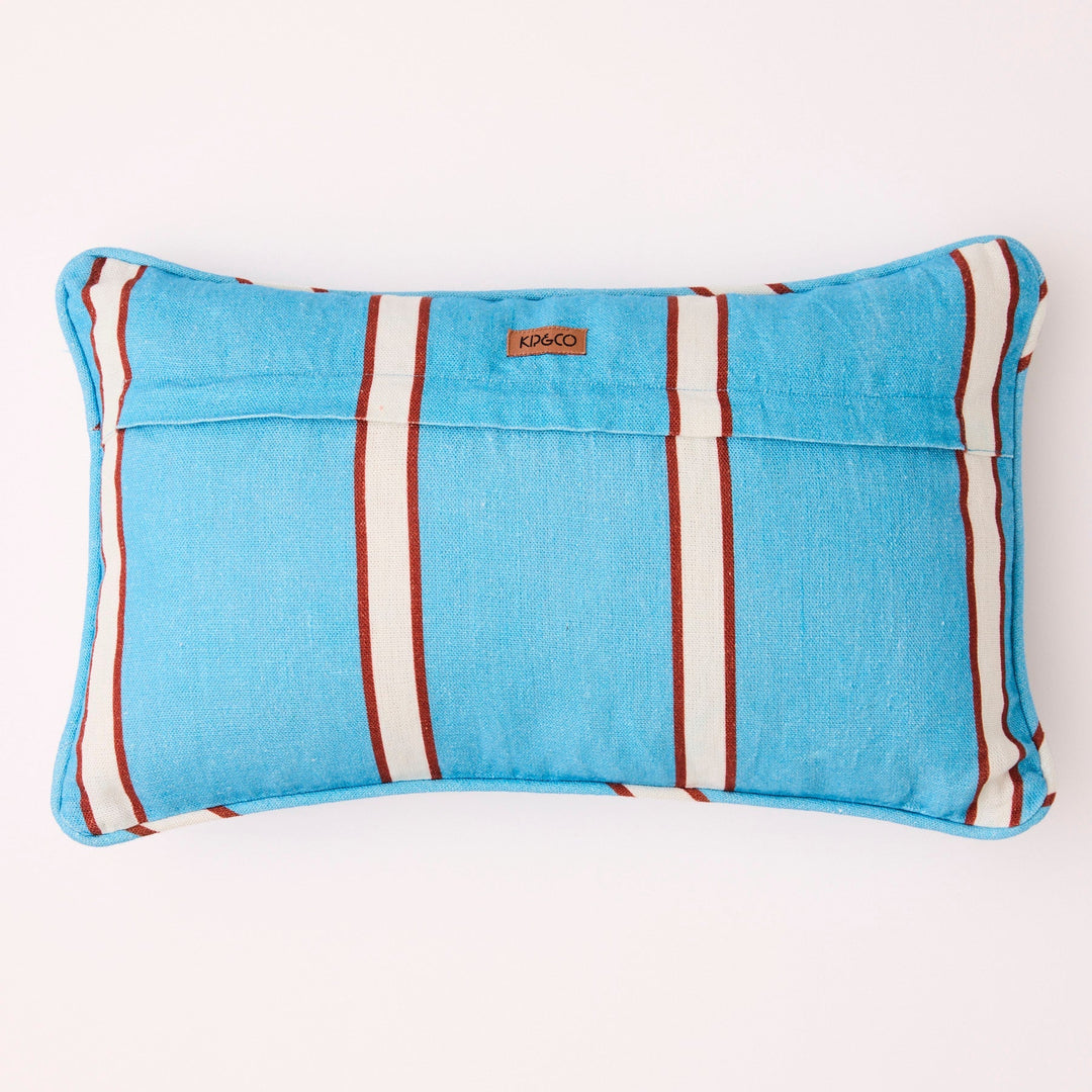Kip & Co Piazza Stripe Upholstery Rectangle Lounge Cushion