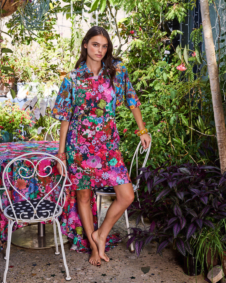 Kip & Co x Romance Was Born Flower Power Pink Apron