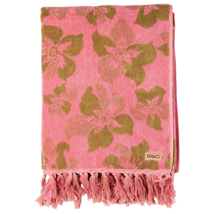 Kip & Co Bloom Terry Bath Towel