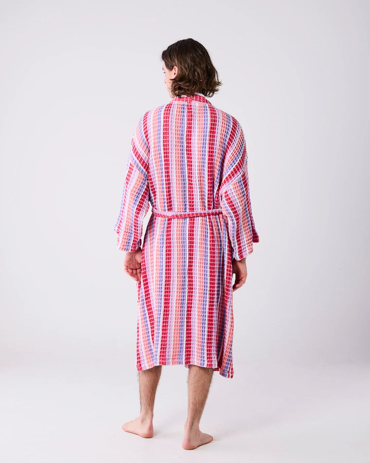 Kip & Co Sorbet Soiree Waffle Bath Robe