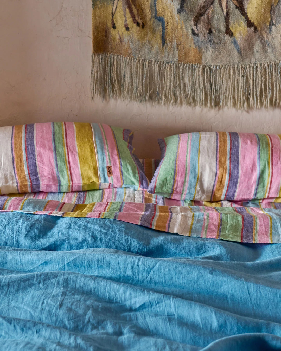 Kip & Co Tangier Days Linen Pillowcases