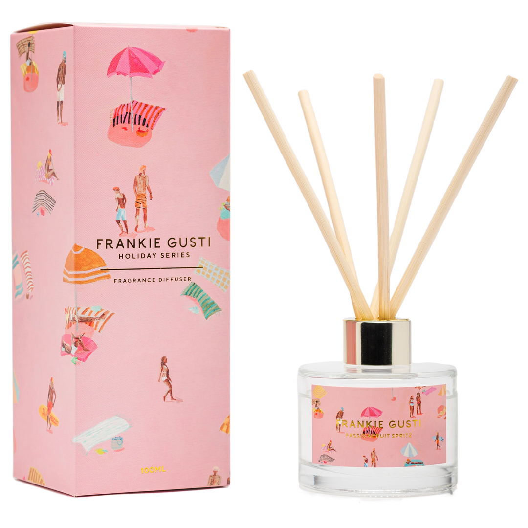 Frankie Gusti Holiday Series Diffuser - Passionfruit Spritz