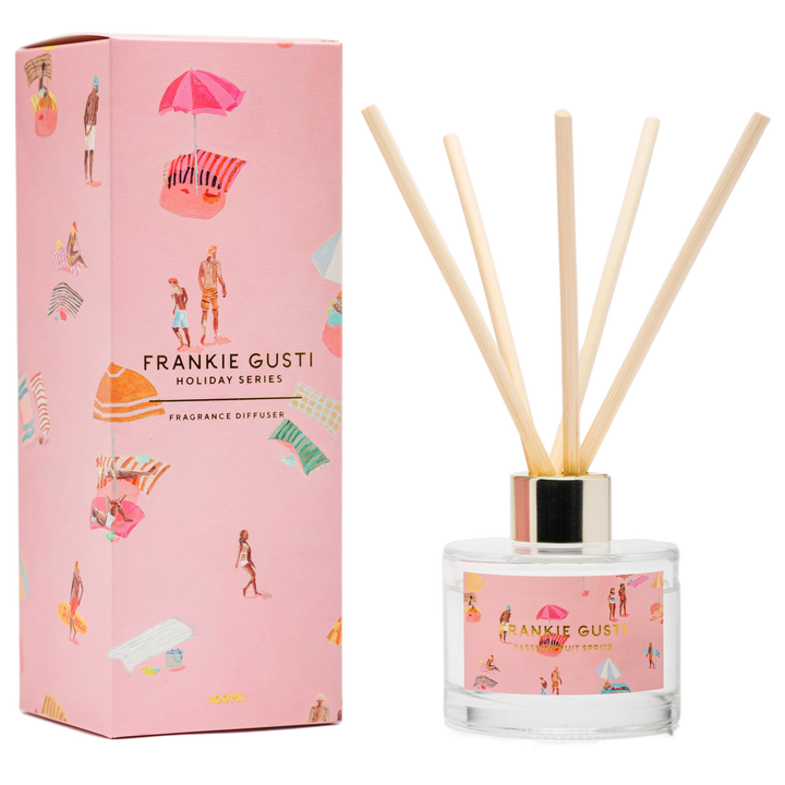 Frankie Gusti Holiday Series Diffuser - Passionfruit Spritz