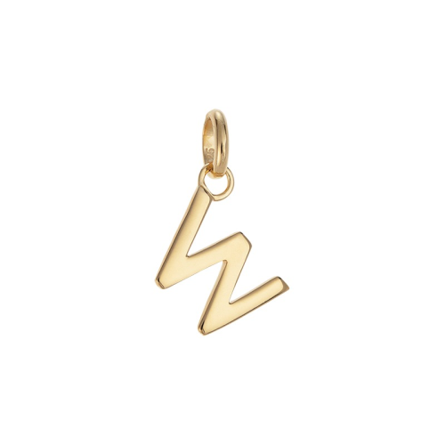 Kirstin Ash Initial Outline A-Z 18K Gold Vermeil