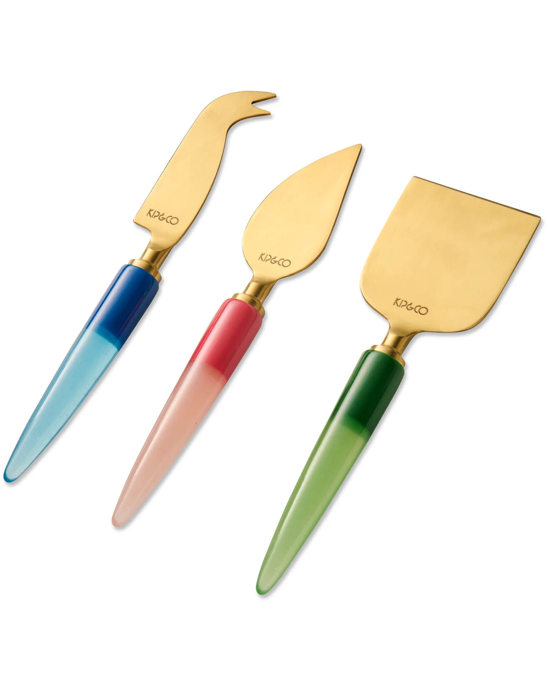 Kip & Co Bejewelled Cheese Knife Set