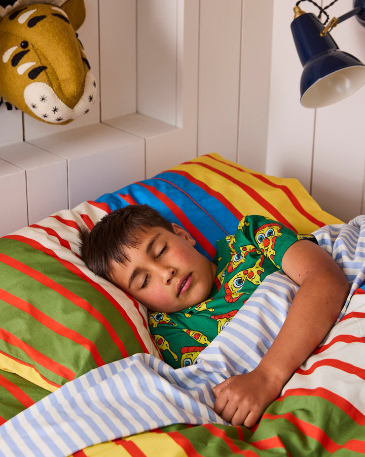Kip & Co Jetty Jumping Organic Cotton Pillowcase