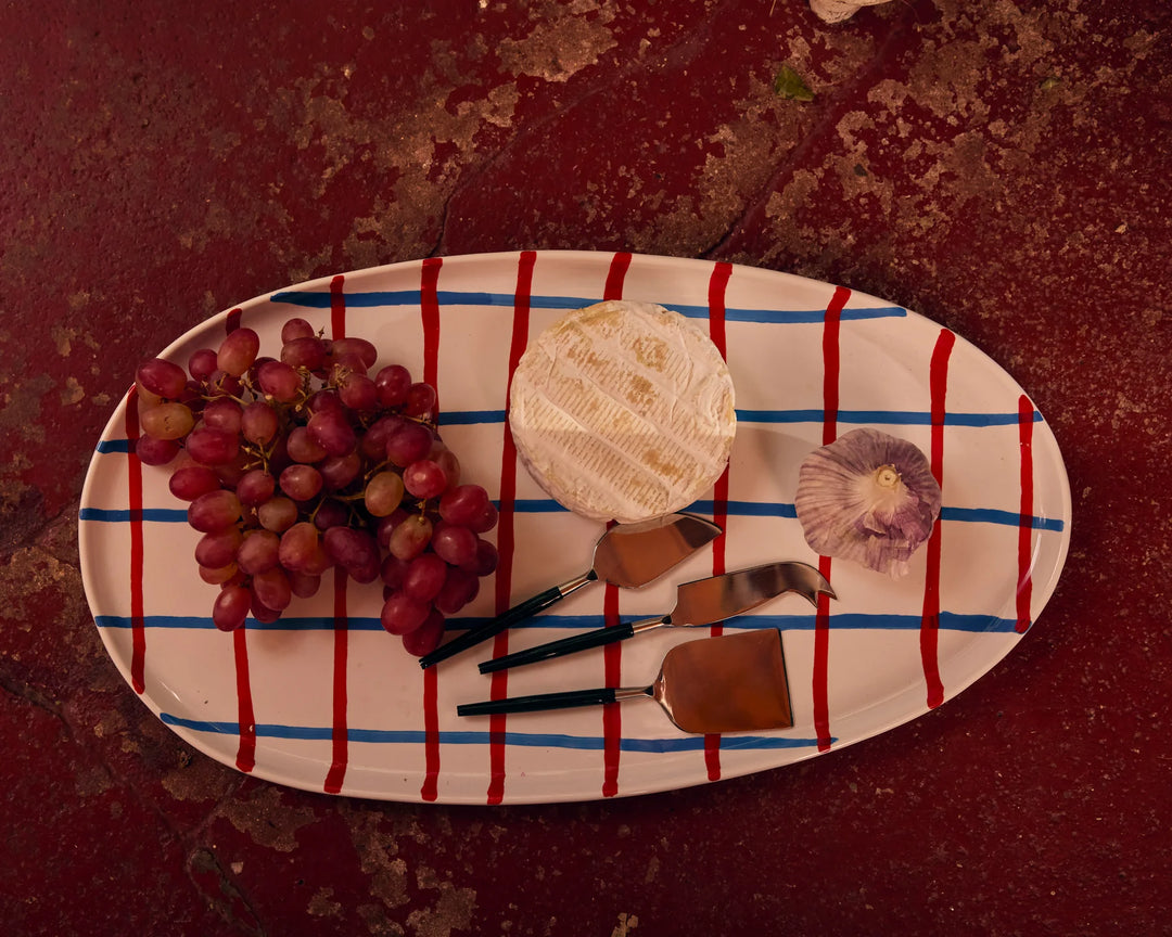 Kip & Co Bon Appetit Tartan Platter