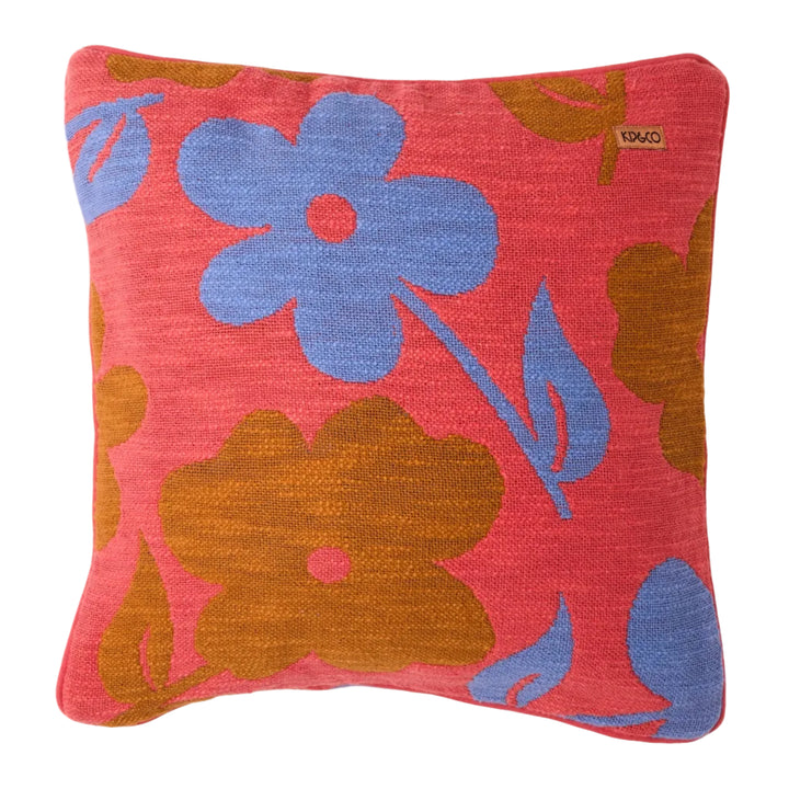Kip & Co Flora Woven Cushion
