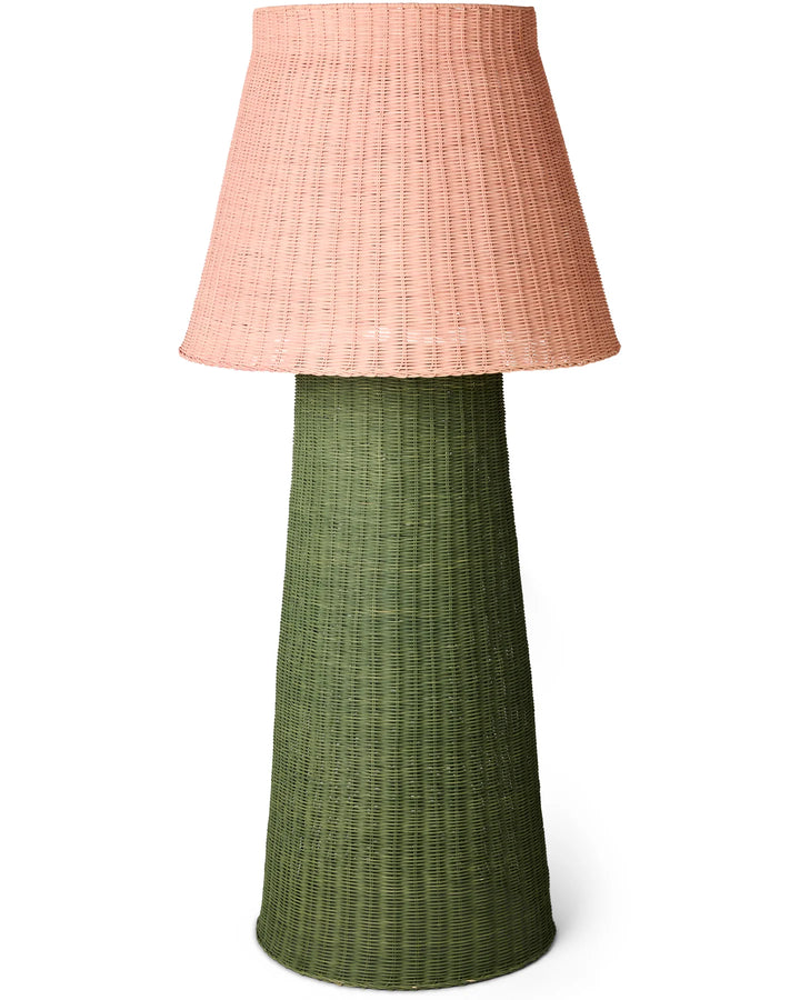 Kip & Co Portofino Rattan Floor Lamp