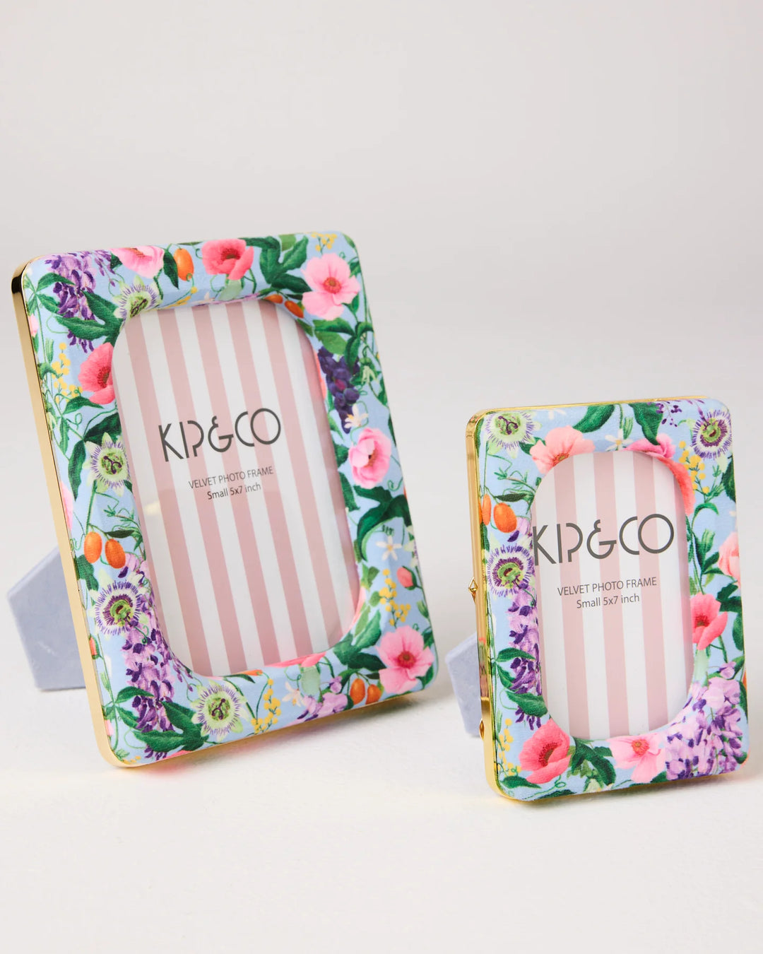 Kip & Co Spring In The Air Oval Velvet Photo Frame