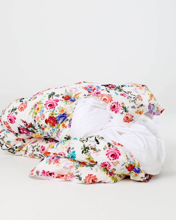 Kip & Co x Romance Was Born Dream Bloom Organic Cotton Quilt Cover