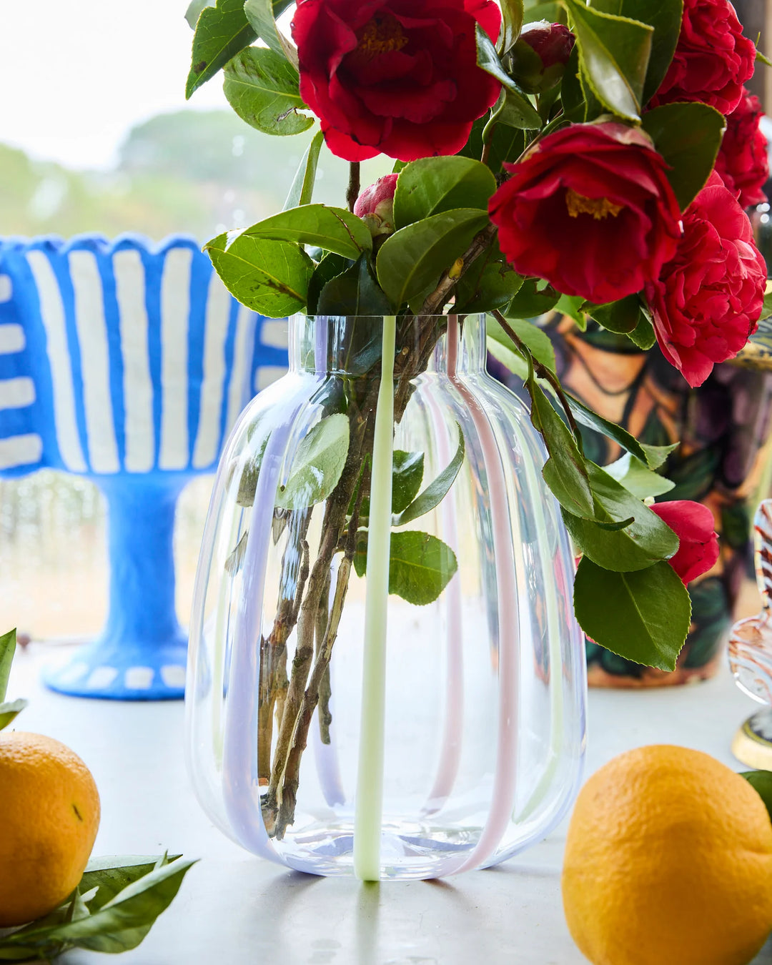 Kip & Co Neptune Stripe Vase