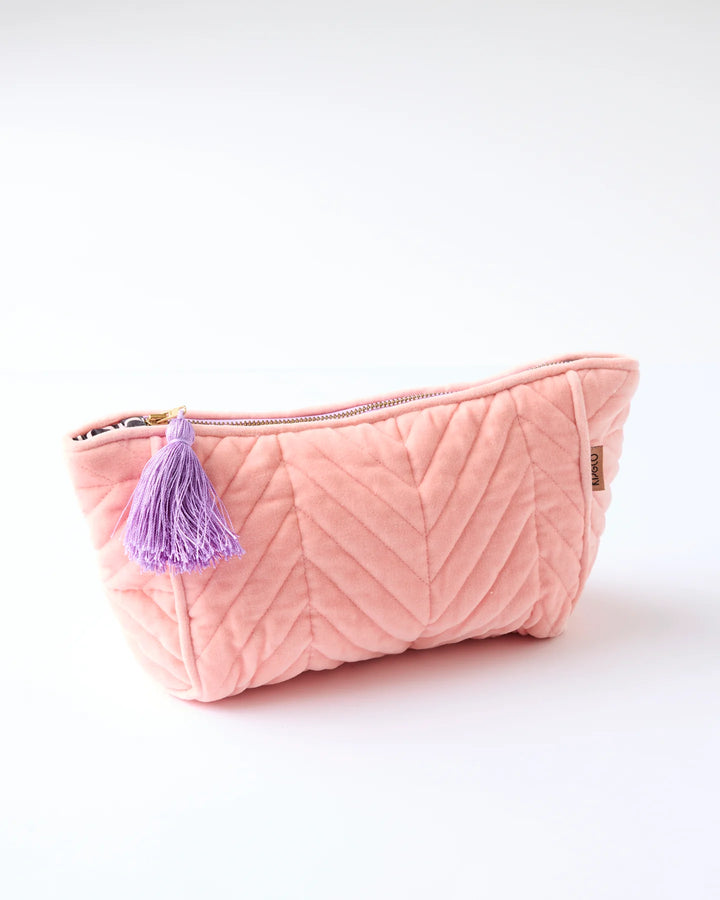 Kip & Co Sherbet Velvet Toiletry Bag