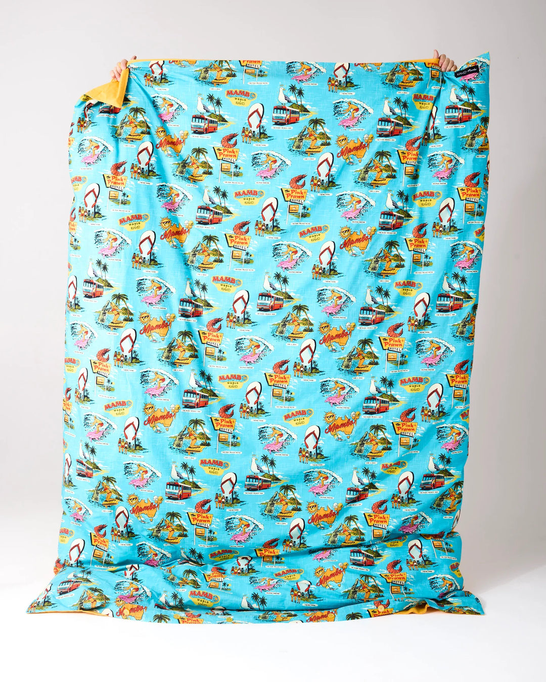 Kip & Co x Mambo Mambo World Organic Cotton Quilt Cover