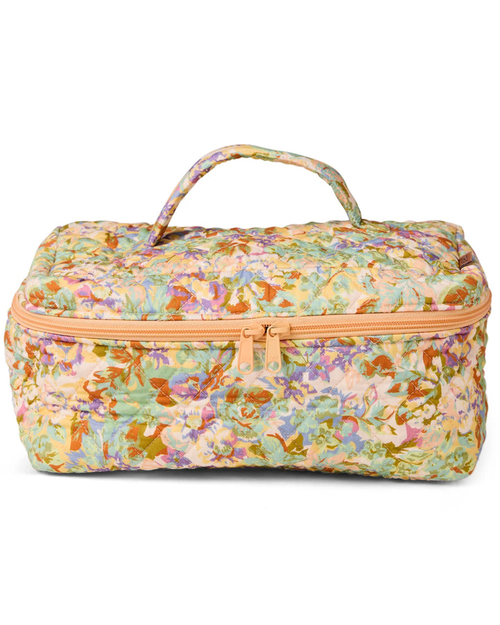 Kip & Co Forever Mine Quilted Cotton Toiletry Case