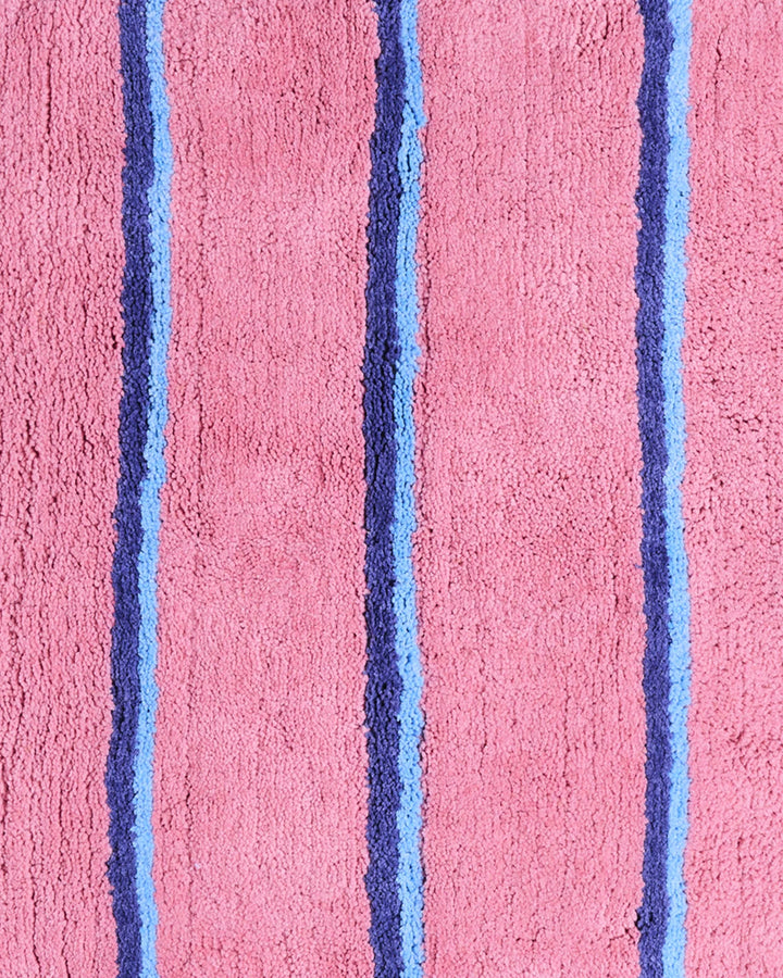 Kip & Co Blushing Stripe Bamboo Bath Mat