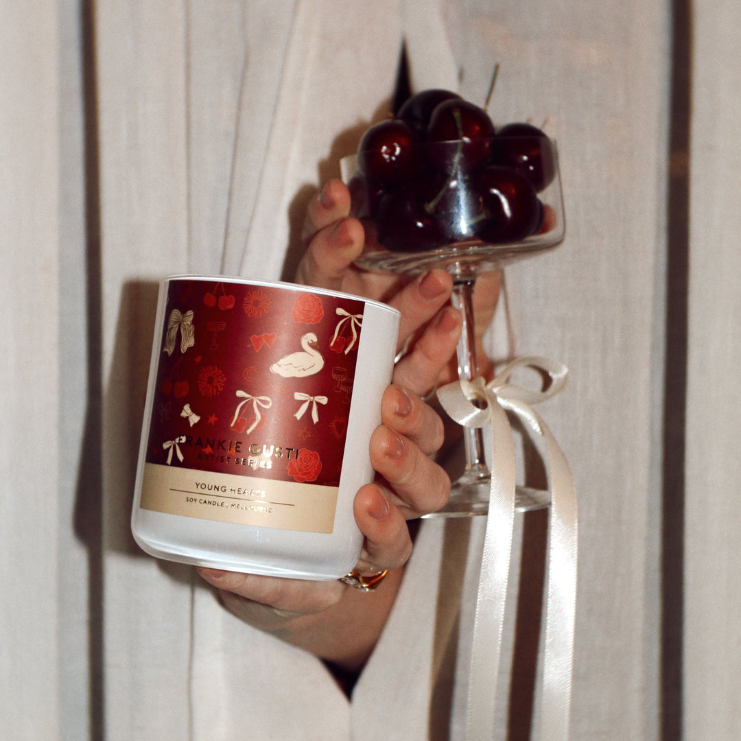 Frankie Gusti Artist Series Candle - Young Hearts