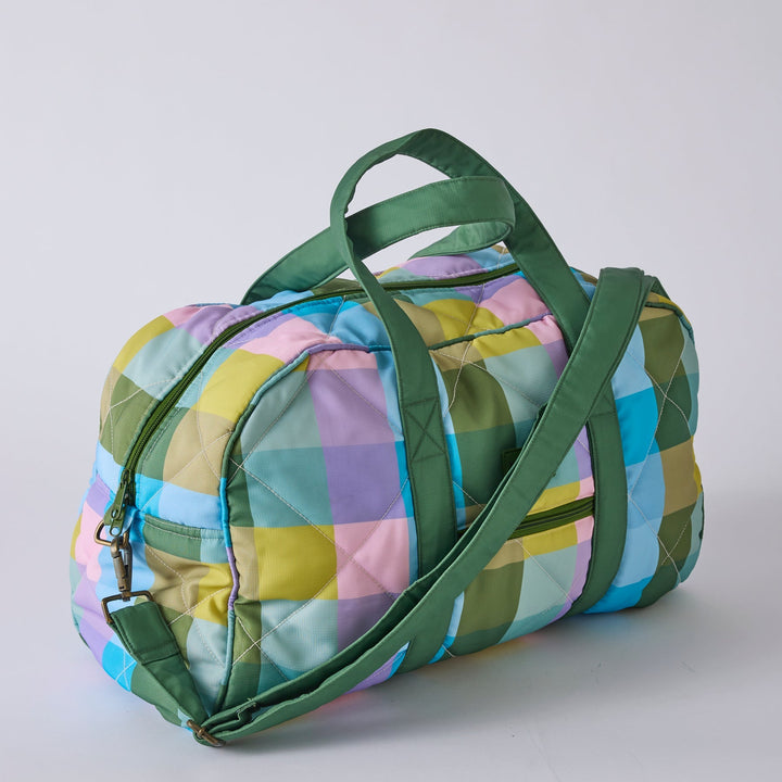 Kip & Co Sorbet Tartan Duffle Bag