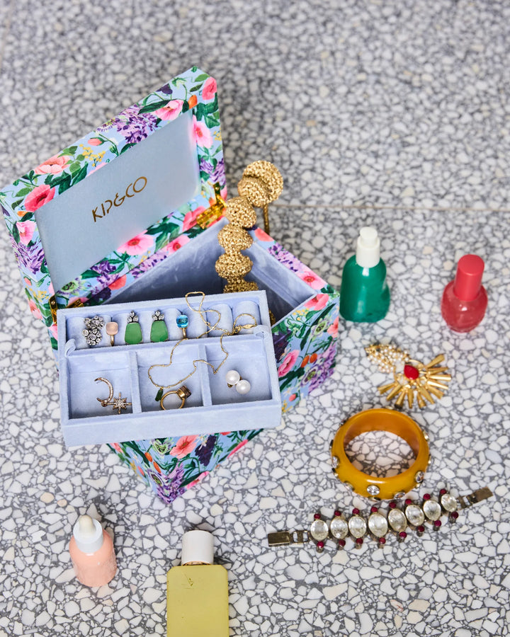 Kip & Co Spring In The Air Velvet Jewellery Box Large