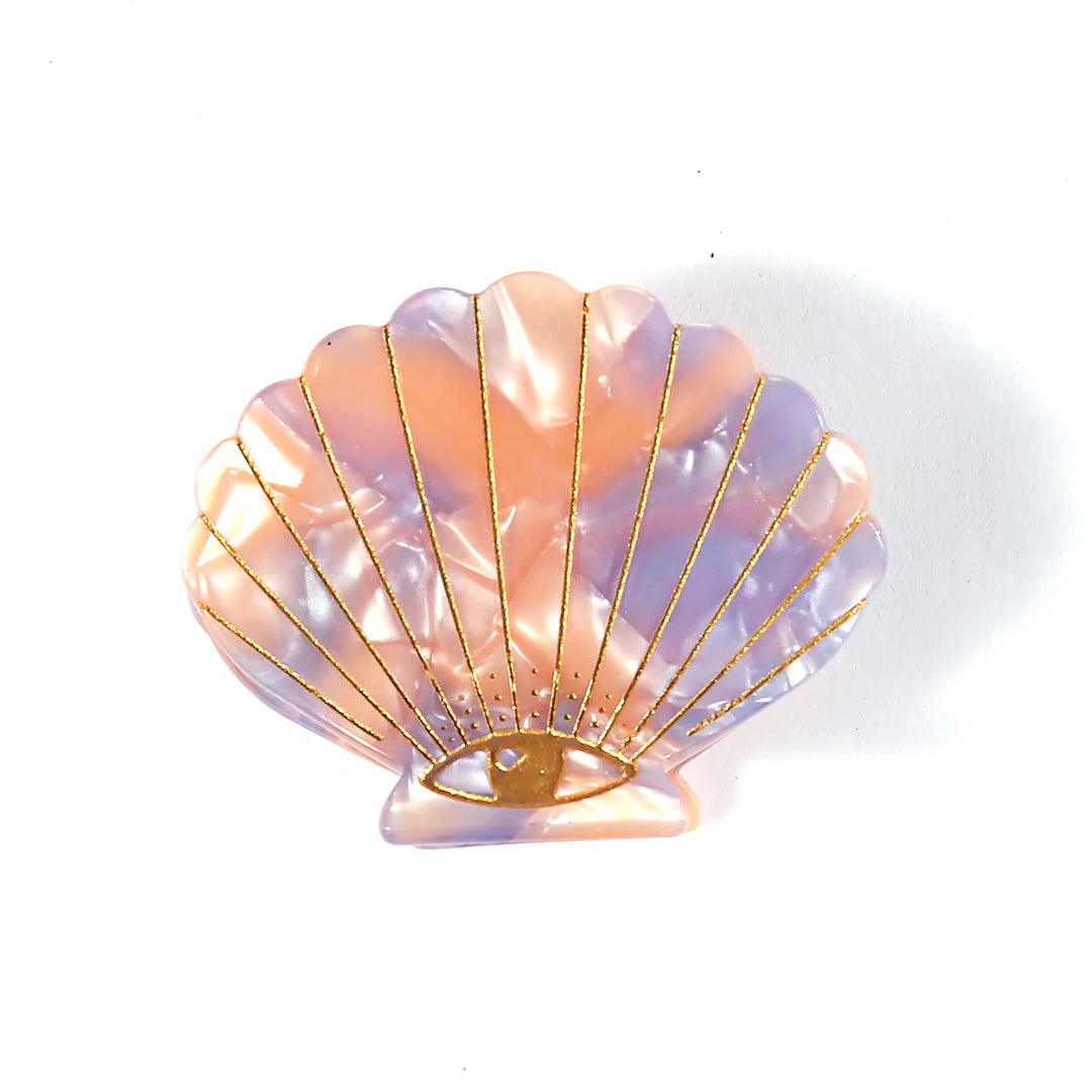 Kingston Pink Shell Pearl Clip
