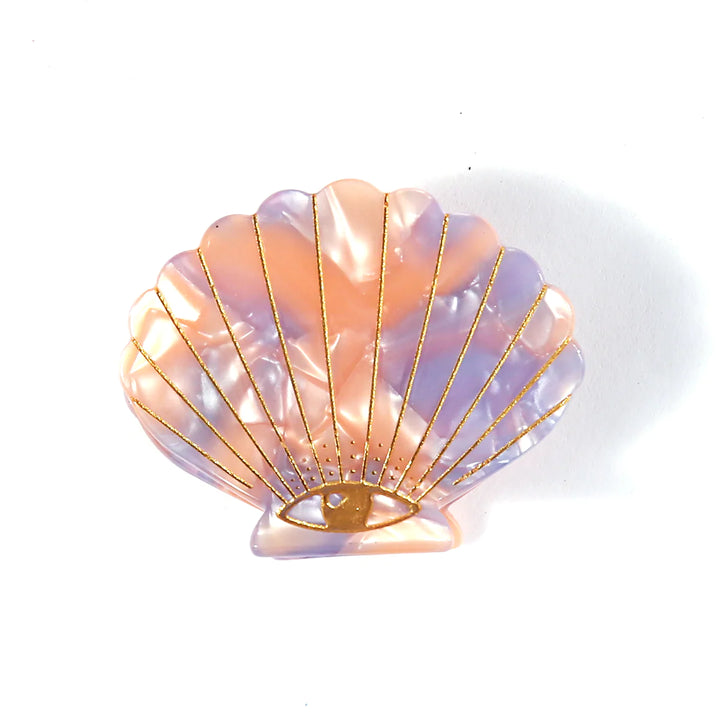 Kingston Pink Shell Pearl Clip