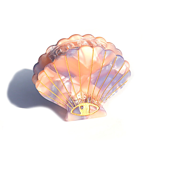 Kingston Pink Shell Pearl Clip
